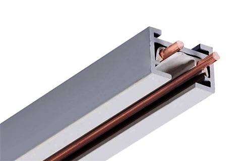 Juno Track Lighting TLR4SL (TLVR 4FT SL) 4 ft Track - Trac 12/25 Low Voltage 25 Amp Track System, Silver Color