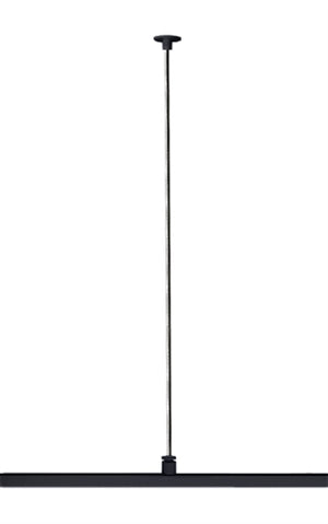 Juno Track Lighting TLR93BL (TLR93 BL) Trac 12/25 Threaded Rod Mechanical Support Kit, Black Color