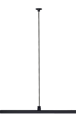 Juno Track Lighting TLR93BL (TLR93 BL) Trac 12/25 Threaded Rod Mechanical Support Kit, Black Color
