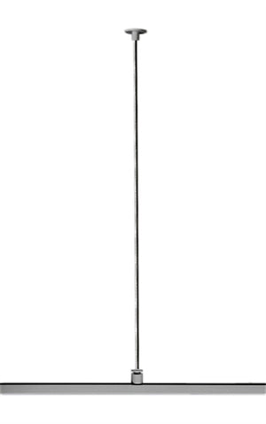 Juno Track Lighting TLR93SL (TLR93 SL) Trac 12/25 Threaded Rod Mechanical Support Kit, Silver Color