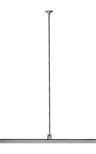 Juno Track Lighting TLR93SL (TLR93 SL) Trac 12/25 Threaded Rod Mechanical Support Kit, Silver Color