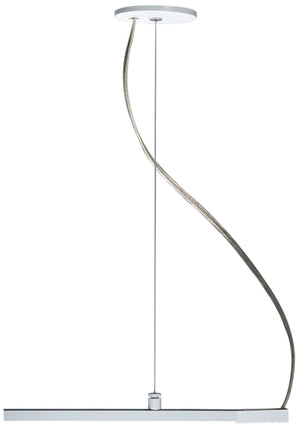 Juno Track Lighting TLR96-48-SL (TLR96 48IN SL) Trac 12/25 Stainless Steel 48" Cable Mechanical Support Kit, Silver Color