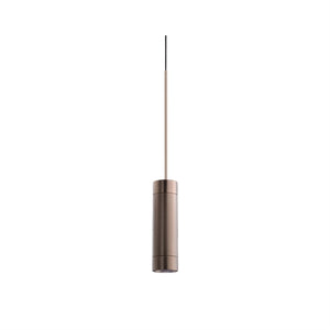 Juno TQJPL1783BZBRZ Trac-Master Decorative LED Mini-Pendant 6W 12V, Cylinder Pendant with 78 inch Cord, 3000K Color Temperature, Bronze Pendant Body, No Glass, Bronze Adapter