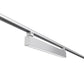 Juno TSLOT1 2FT 1000LMF 40K 90CRI OFF LAM QCBFS SL Trac Master 2' 10W/18W/20W/36W Linear LED Light, 1000 Lumens/Ft, 4000K, 90 CRI, On/Off Only, Lambertian Distribution, Quiet Ceiling Baffle, Silver Diffuser, Silver