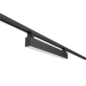 Juno TSLOT1 2FT 1000LMF 40K 90CRI OFF LAM FLL BL Trac Master 2' 10W/18W/20W/36W Linear LED Light, 1000 Lumens/Ft, 4000K, 90 CRI, On/Off Only, Lambertian Distribution, Flush Lens, Black