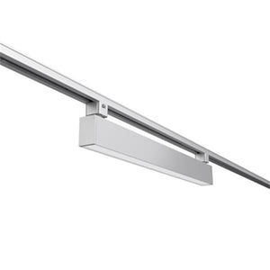 Juno TSLOT1 2FT 1000LMF 27K 90CRI OFF LAM FLL SL Trac Master 2' 10W/18W/20W/36W Linear LED Light, 1000 Lumens/Ft, 2700K, 90 CRI, On/Off Only, Lambertian Distribution, Flush Lens, Silver