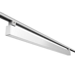 Juno TSLOT1 4FT 1000LMF 30K 90CRI OFF LAM QCBFW WH Trac Master 4' 10W/18W/20W/36W Linear LED Light, 1000 Lumens/Ft, 3000K, 90 CRI, On/Off Only, Lambertian Distribution, Quiet Ceiling Baffle, White Diffuser, White