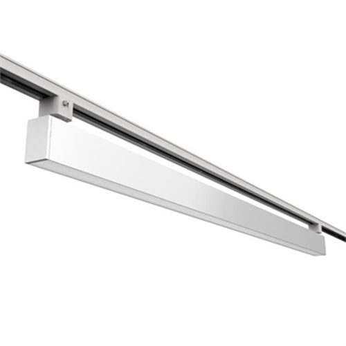 Juno TSLOT1 4FT 1000LMF 50K 90CRI OFF LAM QCBFW WH Trac Master 4' 10W/18W/20W/36W Linear LED Light, 1000 Lumens/Ft, 5000K, 90 CRI, On/Off Only, Lambertian Distribution, Quiet Ceiling Baffle, White Diffuser, White