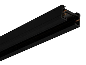 Juno TU 2FT BL Track Lighting 2 ft Track, Two Circuit Trac Master Line Voltage Track System, Black Color