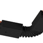 Juno Track Lighting TU20BL (TU20 BL) 2-Circuit Trac Master Accordion Adjustable Joiner, Black Color