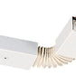 Juno Track Lighting TU20WH (TU20 WH) 2-Circuit Trac Master Accordion Adjustable Joiner, White Color