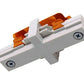 Juno Track Lighting TU23WH (TU23 WH) 2-Circuit Trac Master Miniature Straight Connector, White Color