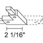 Juno Track Lighting TU24SL (TU24 SL) 2-Circuit Trac Master Adjustable Connector, Silver Color