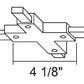 Juno Track Lighting TU26SL (TU26 SL) 2-Circuit Trac Master X Connector, Silver Color