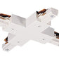 Juno Track Lighting TU26WH (TU26 WH) 2-Circuit Trac Master X Connector, White Color