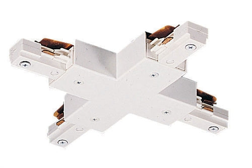 Juno Track Lighting TU26WH (TU26 WH) 2-Circuit Trac Master X Connector, White Color