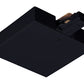 Juno Track Lighting TU36BL (TU36 BL) 2-Circuit Trac Master T-Bar End Feed, Black Color
