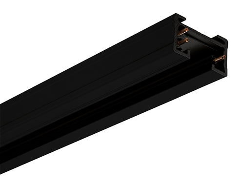 Juno Track Lighting TU4BL (TU 4FT BL) 4 ft Track - Two Circuit Trac Master Line Voltage Track System, Black Color