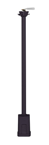 Juno Track Lighting TWL12BL (TWL12 12IN BL) 12" Low Voltage Extension Wand Black Color