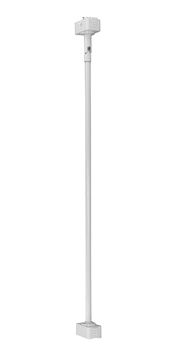 Juno Track Lighting TWS24WA-WH (TEWS WH WA) 24" Line Voltage Extension Wand with Slope Adapter for Fixture with Wide Adapter, White Color