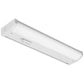 Juno Undercabinet Lighting UCES 12IN SWW4 90CRI WH 12" LED Undercabinet Fixture, 6.7 Watts, 428 lumens, 3000K/3500K/4000K, White Finish