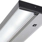 Juno Undercabinet Lighting ULH109 SL 9" 20W 12V Low Voltage 1-Lamp Halogen Bi-Pin Lamp, Pro Halogen Undercabinet Fixture, Silver Finish
