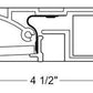 Juno Undercabinet Lighting ULH322 SL 22" 60W 12V Low Voltage 3-Lamps Halogen Bi-Pin Lamp, Pro Halogen Undercabinet Fixture, Silver Finish