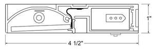Juno Undercabinet Lighting ULH322 SL 22" 60W 12V Low Voltage 3-Lamps Halogen Bi-Pin Lamp, Pro Halogen Undercabinet Fixture, Silver Finish
