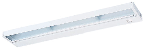 Juno Undercabinet Lighting ULH322-WH (ULH322 WH) 22" 60W 12V Low Voltage 3-Lamps Halogen Bi-Pin Lamp, Pro Halogen Undercabinet Fixture, White Finish