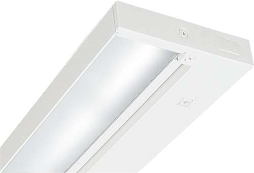 Juno Undercabinet Lighting ULH430 WH 30" 20W 12V Low Voltage 4-Lamps Halogen Bi-Pin Lamp, Pro Halogen Undercabinet Fixture, White Finish