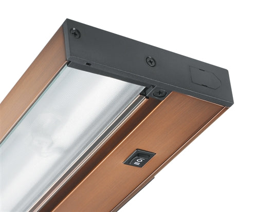 Juno Undercabinet Lighting ULH430-BZ (ULH430 BZ) 30" 20W 12V Low Voltage 4-Lamps Halogen Bi-Pin Lamp, Pro Halogen Undercabinet Fixture, Bronze Finish