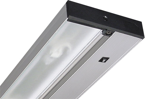 Juno Undercabinet Lighting UPF34-OC-SL-CP6 34" 22.1W T5 Lamp, 3000K Pro Fluorescent Undercabinet Fixture, Occupancy Sensor with Switch, includes Portable 6" Cord and Plug, Silver Finish