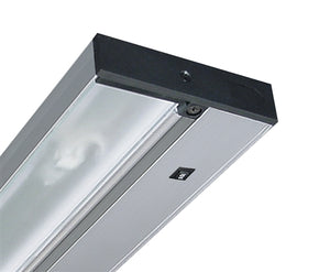 Juno Undercabinet Lighting UPF34-SL 34" 21W T5 HE Lamp, 3000K Pro Fluorescent Undercabinet Fixture, Silver Finish