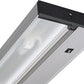 Juno Undercabinet Lighting UPF46-OC-SL 46" 30.3W T5 Lamp, 3000K Pro Fluorescent Undercabinet Fixture, Occupancy Sensor with Switch, Silver Finish