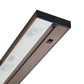 Juno Under Cabinet Lighting LED UPLED14 30K 90CRI BZ 14" 4-Lamp Pro Dimmable Fixture, 5.6 Watts, 299 Lumens, Bronze Finish