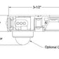 Juno Undercabinet Lighting UPS22 30K 90CRI WH OCNS 22" Dimmable Pro-Series SoftTask LED, 3000K, with Occupancy Sensor, No Rocker Switch, Direct Wire, Designer White Finish