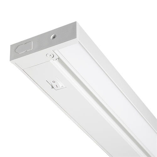 Juno Undercabinet Lighting UPS30-930-OCN-WH 30" Dimmable Pro-Series SoftTask LED, 3000K, Includes Occupancy Sensor, No Rocker Switch, Direct Wire, Designer White Finish