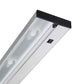 Juno Undercabinet Lighting UPX109 SL 9" 20W 12V Low Voltage 1-Lamp Xenon Bi-Pin Lamp, Pro Xenon Undercabinet Fixture, Silver Finish
