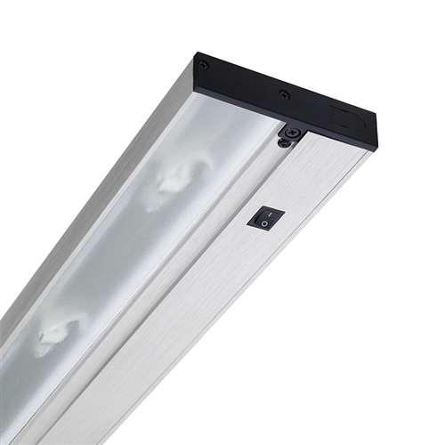 Juno Undercabinet Lighting UPX109 SL 9" 20W 12V Low Voltage 1-Lamp Xenon Bi-Pin Lamp, Pro Xenon Undercabinet Fixture, Silver Finish