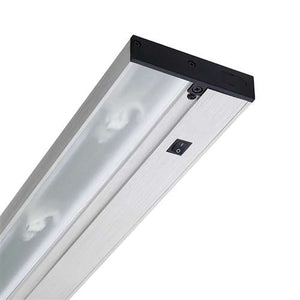 Juno Undercabinet Lighting UPX109 SL 9" 20W 12V Low Voltage 1-Lamp Xenon Bi-Pin Lamp, Pro Xenon Undercabinet Fixture, Silver Finish