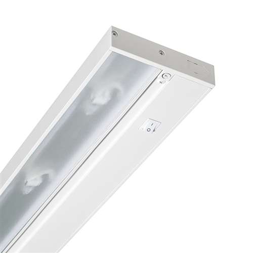 Juno Undercabinet Lighting UPX109 WH 9" 20W 12V Low Voltage 1-Lamp Xenon Bi-Pin Lamp, Pro Xenon Undercabinet Fixture, White Finish