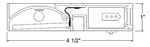 Juno Undercabinet Lighting UPX322 BZ 22" 60W 12V Low Voltage 3-Lamps Xenon Bi-Pin Lamp, Pro Xenon Undercabinet Fixture, Bronze Finish