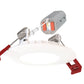 Juno WF2 RD ALO25 SWW5 90CRI 120 MW M6 10W 2" Flat LED Downlight, Selectable 517/689/862 Lumens, Selectable CCT 2700K/3000K/3500K/4000K/5000K, 90 CRI, 120V, Forward/ Reverse Phase Dimming, Matte White