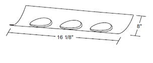 Juno Track Lighting X16301-WH Airfoil Trim for XT16301, XT16301-20H and XT16301-39H, White Color