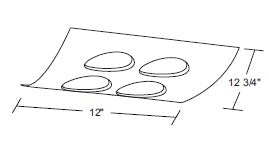 Juno Track Lighting X16404-BL Airfoil Trim for XT16404, XT16404-20H and XT16404-39H, Black Color