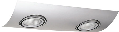 Juno Track Lighting X30201SL Airfoil Trim for XT30201, Silver Color