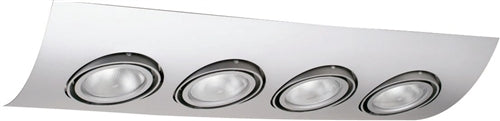Juno Track Lighting X30401WH Airfoil Trim for XT30401, White Color