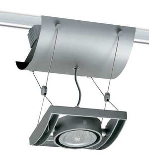 Juno Track Lighting XT16101-20H-GP AVIO One Lamp - HID Metal Halide 20W CMH MR16 GX10 Unit, Graphite Color