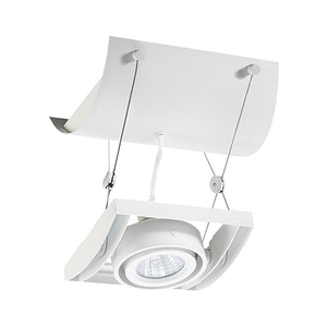 Juno Track Lighting XT16101-20H-WH AVIO One Lamp - HID Metal Halide 20W CMH MR16 GX10 Unit, White Color