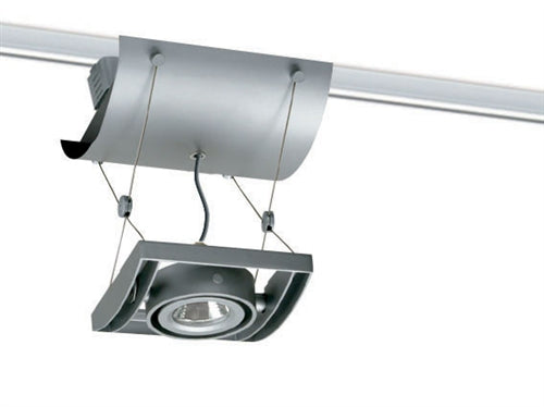 Juno Track Lighting XT16101SL AVIO One Lamp - Low Voltage 20-75W MR16 Unit, Silver Color